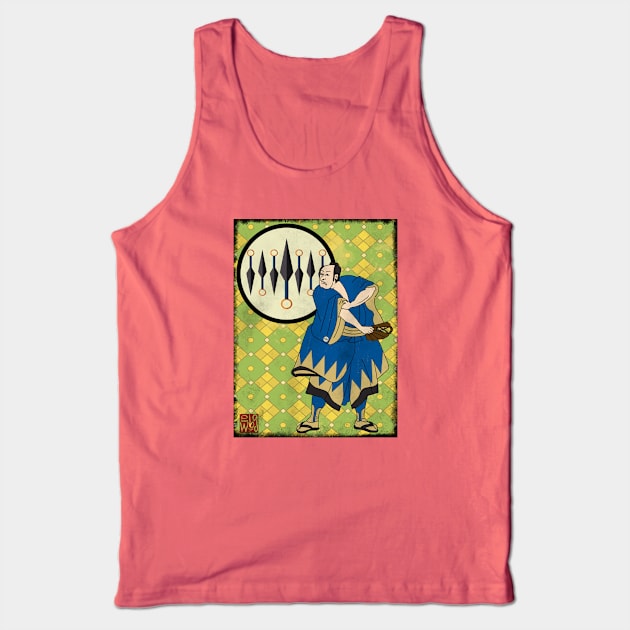 Baseball Samurai 006 Tank Top by BennySensei